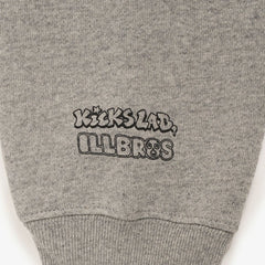 KICKS LAB. ILLBROS CREW NECK SWEATSHIRT