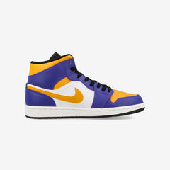 NIKE AIR JORDAN 1 MID -LAKERS-