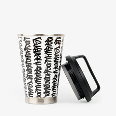 LA TORA JACKSON THIRTEEN HEARTS thermo mug GRIP TUMBLER