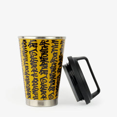 LA TORA JACKSON THIRTEEN HEARTS thermo mug GRIP TUMBLER