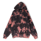 A Bathing Ape Destroyed Bleach Logo Relaxed Fit Pullover Hoodie (Black)