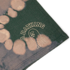 A Bathing Ape Hand Dye Relaxed Fit Sweat Shorts (Green)