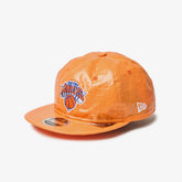 NEW ERA RC 9FIFTY FLAT VISOR NEW YORK KNICKS POWERED BY GORO NAKATSUGAWA(min-nano)