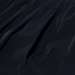 Dime Pleated Nylon Pants (Black)
