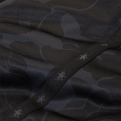 A Bathing Ape Solid Camo Bathing Ape Logo Relaxed Fit Sweat Pants (Black)