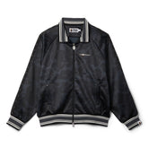 A Bathing Ape Solid Camo Bathing Ape Logo Relaxed Fit Track Jacket (Black)