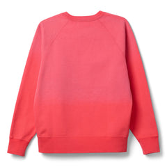 A Bathing Ape Washed Effect Crewneck Sweatshirt (Red)