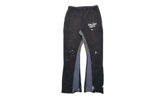 GD Logo Paint Splatter Flare Sweatpants (2024) "Washed Black White Multi" GDGDLFSWB