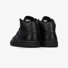 NIKE AIR JORDAN 1 MID -TRIPLE BLACK-
