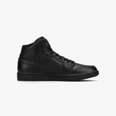 NIKE AIR JORDAN 1 MID -TRIPLE BLACK-