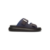 Alexander McQueen Sandal S.Rubber (Blue/Blk/Blk/Silver)