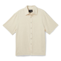 Beach Brains Hold Short Sleeve Shirt (Off White)