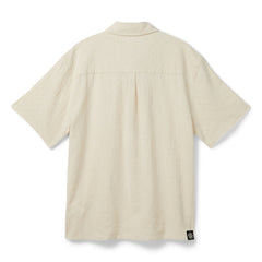 Beach Brains Hold Short Sleeve Shirt (Off White)