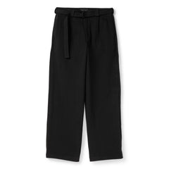 Beach Brains Pleated Work Pant (Black)