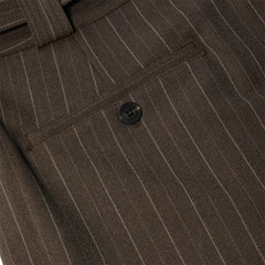 Beach Brains Limit Trouser (Brown pinstripe)