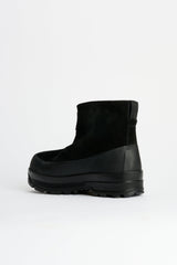 Stone Island Suede Ankle Shoes Black