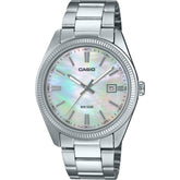 Casio Metal Analog (Silver / White)