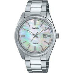 Casio Metal Analog (Silver / White)