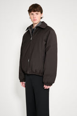Our Legacy Avenue Puffa Churchill Stripe Membrane Wool