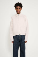 Our Legacy Ultra Zip Cardigan Bone Low Twist Merino