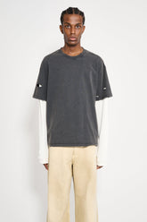Stockholm Surfboard Club Back Logo Layered T-shirt Black