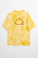 Stockholm Surfboard Club For TRÈS BIEN Dyed T-shirt Yellow
