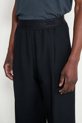 Stockholm Surfboard Club Elaine Relaxed Fit Trousers Black