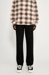 Stone Island Denim Research Straight Leg Jeans Bull Denim-TC Black