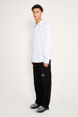 Stone Island Wrinkled Corduroy 500-TC Cargo Trousers Black