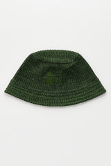 Stüssy Bucket Hat Multi Knit Green