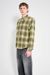 Stüssy Rocco Plaid Shirt Green