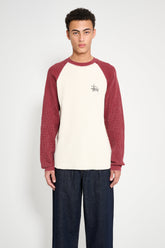 Stüssy Raglan Thermal Two Tone Off White