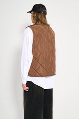 Stüssy Insulated Vest Brown
