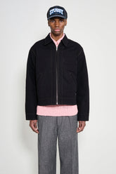 Stüssy Work Jacket Collared Black