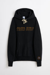 TRÈS BIEN x Champion Reverse Weave Flaming Windsor Logo Hood Black