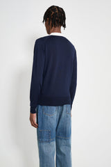 Wales Bonner Henry Polo Navy / Ivory