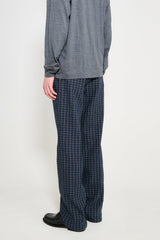 Wales Bonner London Trouser Navy / Ivory / Rust