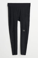 Y-3 Running Leggings Black