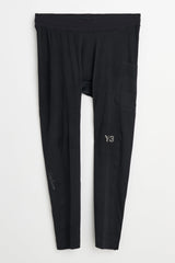 Y-3 Running Leggings Black
