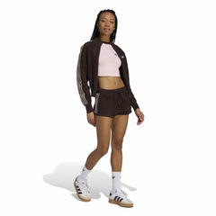 adidas Womens Knitted Crochet Short - Aurora Coffee