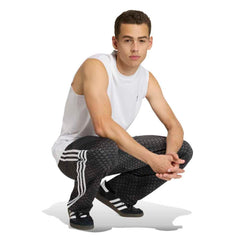 adidas Loose Monogram Firebird Track Pant - Black