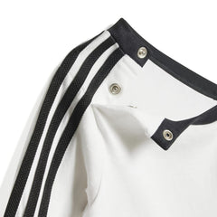 adidas Infants Denim Long Sleeve Tee Set - White
