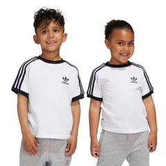 adidas Kids Adicolor Trefoil Tee - White
