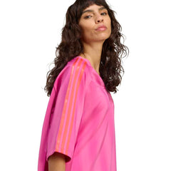 adidas Loose Linear Tee - Semi Lucid Fuchsia