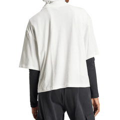 adidas Womens Adibreak Graphic Logo Tee - Cloud White