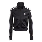 adidas Womens Firebird Track Top - Black / White