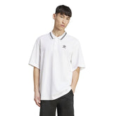 adidas Adicolor Loose Polo - White