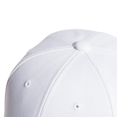 adidas 3-Stripes Strapback Cap - White