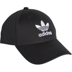 adidas Baseball Classic Trefoil Strapback - Black / White