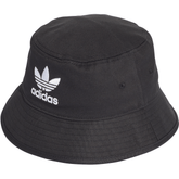 adidas Adicolor Bucket Hat - Black / White